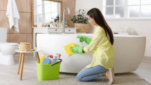 Deep Cleaned Bathrooms